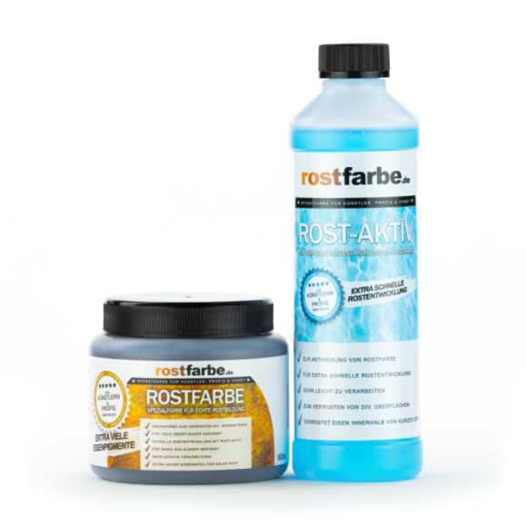 Rostfarbe Set 2x 500ml