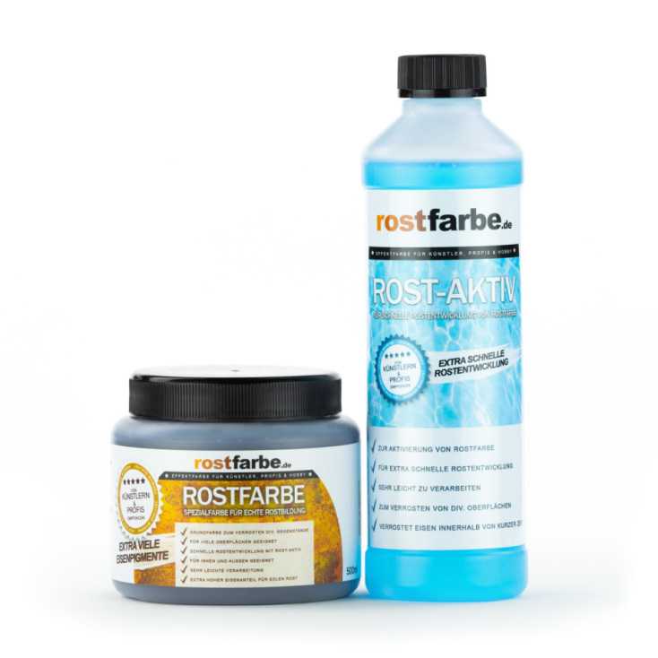 Rostfarbe Set 2x 500ml