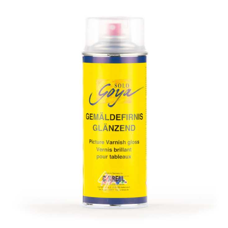 Sprühlack SOLO Goya 400ml, glänzend - Versiegelung für Rostfarbe