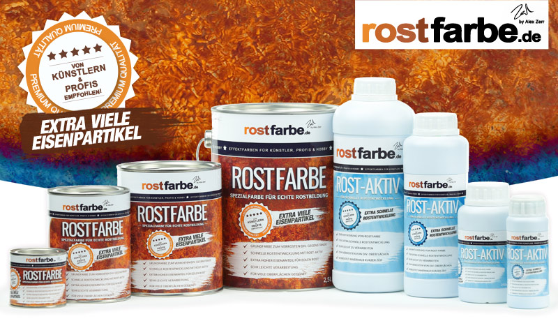 Rust Color Set Genuine Rust Color Rust Effect Rust Paint + RUST-Active